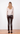 Avenue Montaigne Max Pleather Pant in Brown - Estilo Boutique