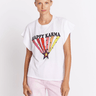 Berenice Energy T-Shirt in White - Estilo Boutique