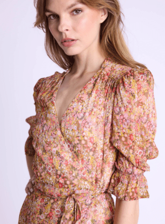 Berenice Ronia Floral Wrap Dress - Estilo Boutique