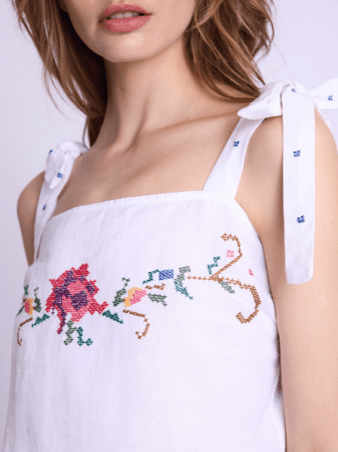 Berenice Tiliana Embroidered Top - Estilo Boutique