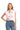 Bindu Esmeralda Blouse in White Blush