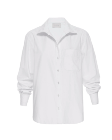 Brochu Walker Everyday Shirt in Salt White - Estilo Boutique