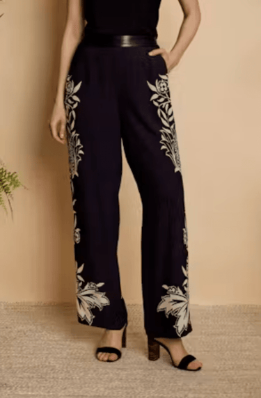 Caballero Maxine Pant in Garden Safari