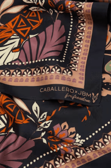 Caballero Renee Scarf in Crouching Cheetah
