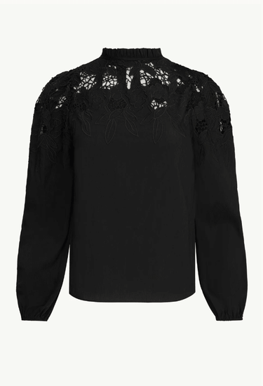 Caballero Riana Reversible Top in Black