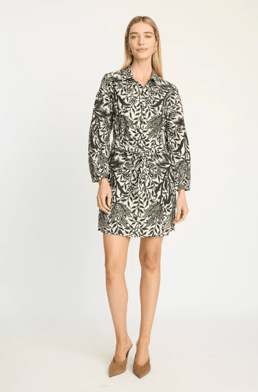 Caballero Roan Dress in Safari Garden Morning