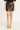 Caballero Ruti Skirt in Black Vegan Leather