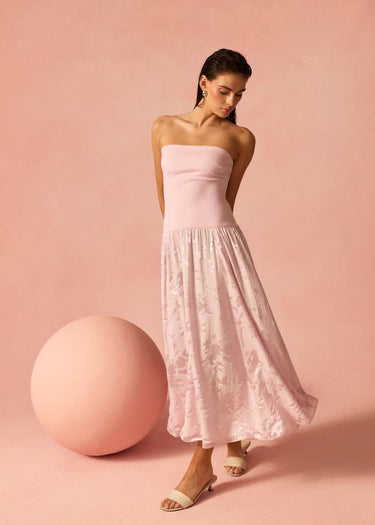 Cami NYC Bari Strapless Dress in Dogwood - Estilo Boutique