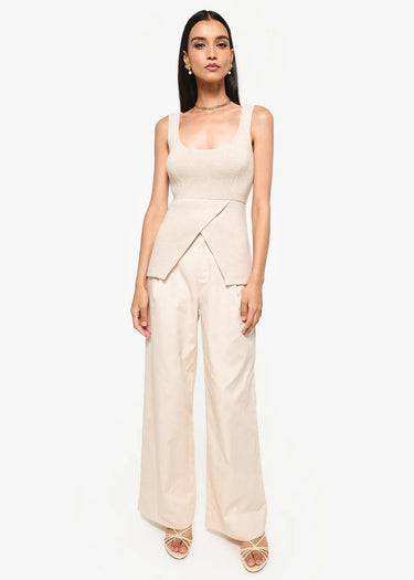 Cami NYC Damian Knit Top in Bone - Estilo Boutique
