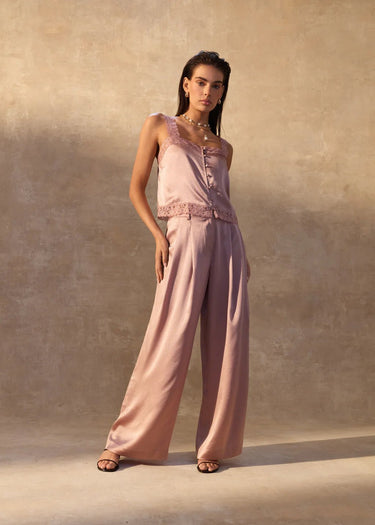 Cami NYC Fabian High Rise Pant in Begonia - Estilo Boutique