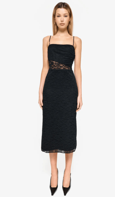 Cami NYC Marseille Lace Dress in Black - Estilo Boutique