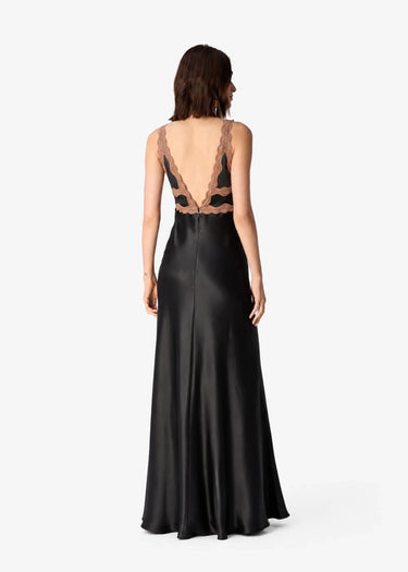 Cami NYC Wendice Silk Gown in Black
