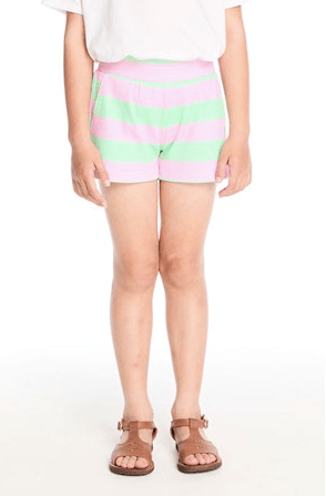 Chaser Jade Short in Pinky Aloe Stripe - Estilo Boutique