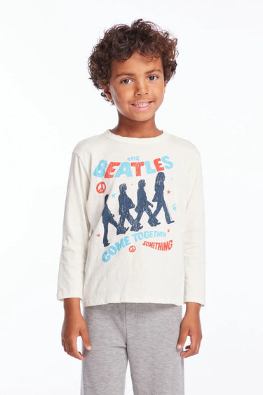 Chaser Kids Beatles Come Together Long Sleeve in Salt - Estilo Boutique