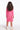 Chaser Kids Glitter Snowflake Dress in Flamingo - Estilo Boutique