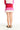 Chaser Kids Peplumm Pinky Skort in Pinky Colorblock