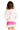 Chaser Kids Zip Up Hoodie with Pinky Strappings in Pinky Colorblock
