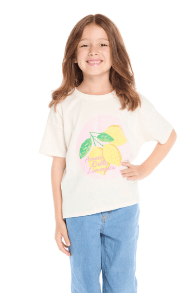 Chaser Lemonade Amore Tee in Starry White - Estilo Boutique