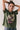 Chaser Woodstock Festival Flower Tee – Psychedelic Floral Tee in Bronze Green