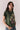 Chaser Woodstock Festival Flower Tee – Psychedelic Floral Tee in Bronze Green