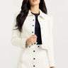 Cinq A Sept Ciara Skirt in White/Navy - Estilo Boutique