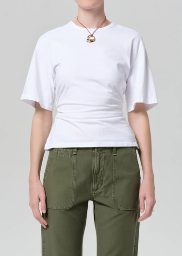 Citizen of Humanity Fabien Tee In White