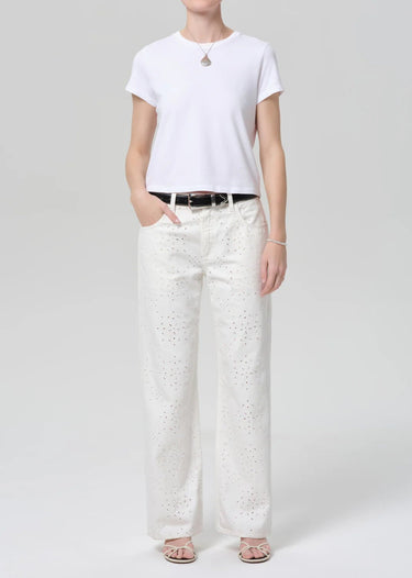 Citizen of Humanity Lindz Easy Straight In Blanc