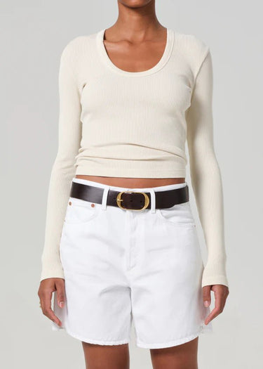 Citizen of Humanity Mara U - Neck in Dune - Estilo Boutique
