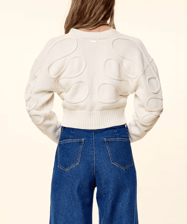 Cleobella Cher Sweater in Eggnog