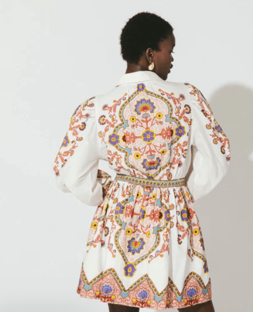 Cleobella Leigh Mini Dress in Lagos Print - Estilo Boutique