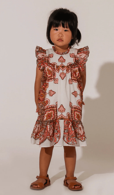 Cleobella Littles Daisy Dress in Foulard Paisley Print - Estilo Boutique
