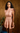Cleobella Versailles Mini Dress in Rose Tan