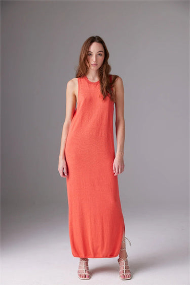 Crush Dana Floaty Tank Dress in Sangria - Estilo Boutique