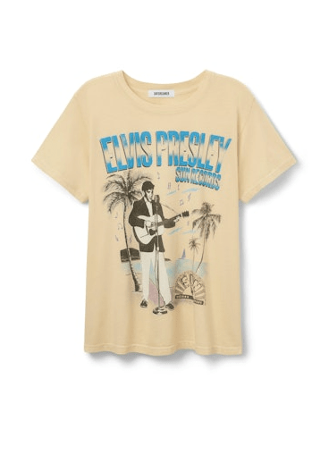 Daydreamer Sun Records x Elvis Beach Scene Tee - Estilo Boutique
