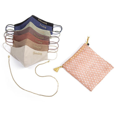 Deepa Gurnani Women's Weekday Mask Set - Estilo Boutique