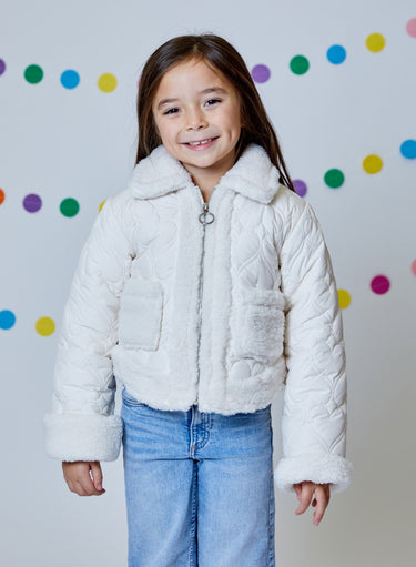 Design History Girl Jacket in Beige