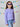 Design History Girl Long Sleeve Top in Purple Haze