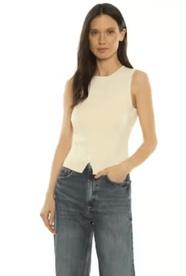 Drew John Top in Ivory