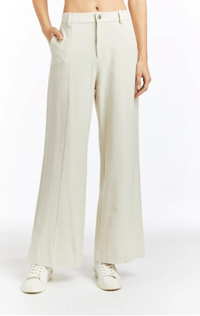 Drew Razi Pant in Ivory - Estilo Boutique