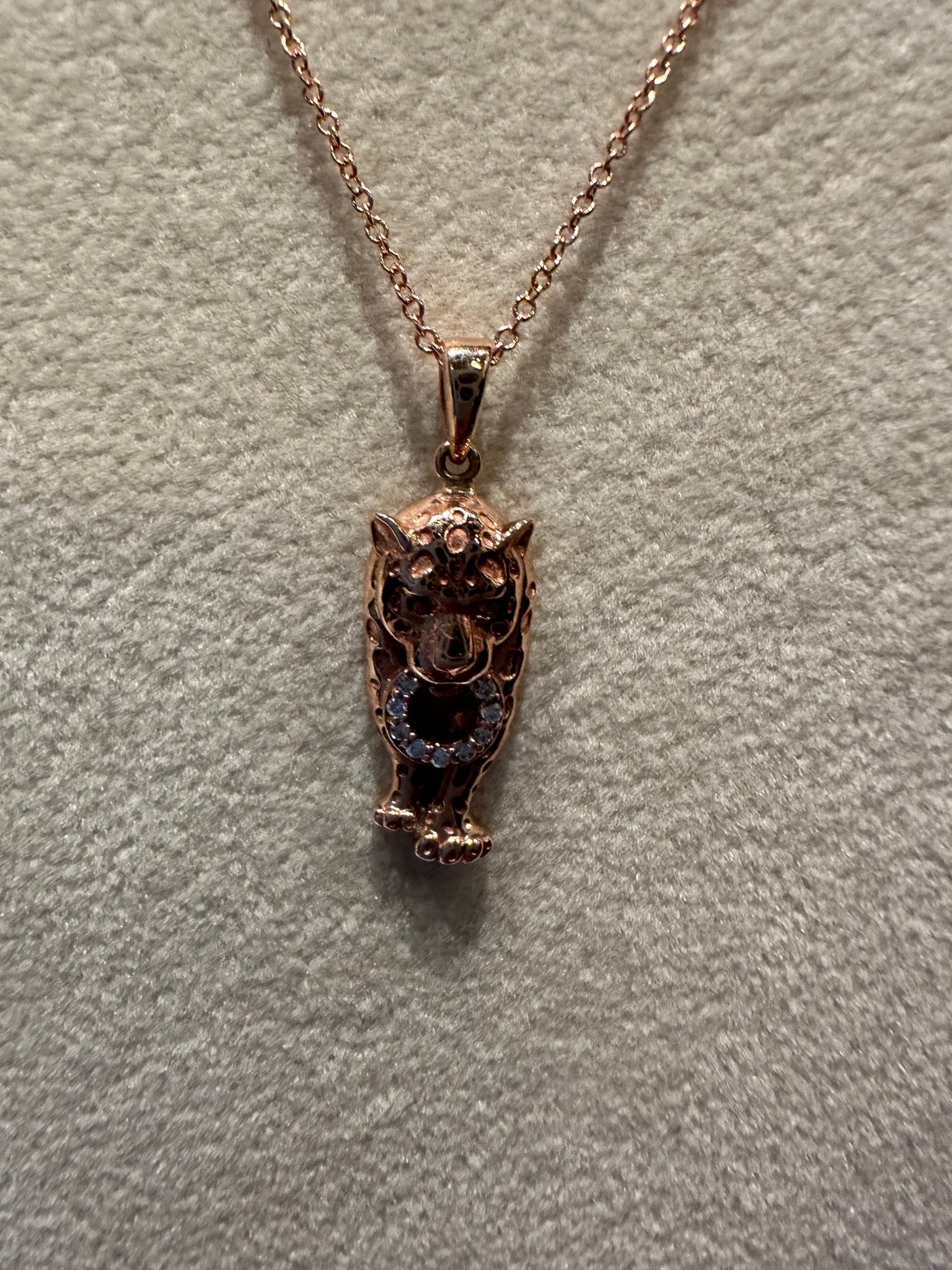 E.H. Collection Tiger Diamond O Necklace - Estilo Boutique