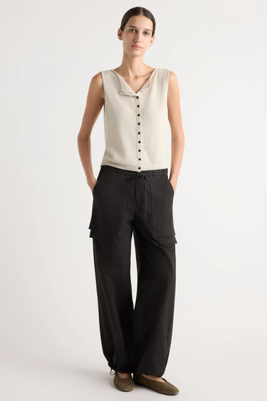 Modern Citizen Elith Knit Vest in Natural