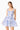 Elliatt Elin A - Line Mini Dress in Blue Floral