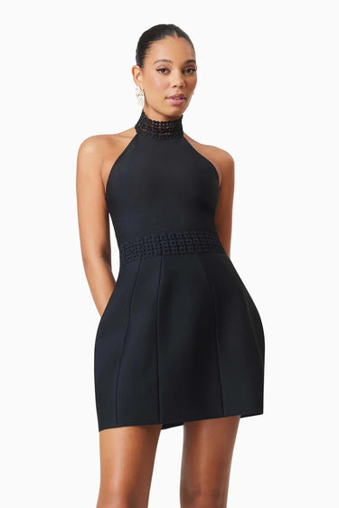 Elliatt Neoma Mini Dress in Black - Estilo Boutique