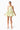 Elliatt Posey Jacquard Mini Dress in Green Floral