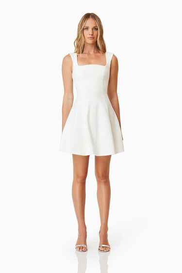 Elliatt Sonnet Day Dress in Ivory - Estilo Boutique