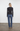 Enza Costa Cashmere New Classic LS Crew in Midnight Blue