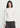 Enza Costa Cashmere Rib Crew in Off White
