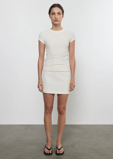 Enza Costa Crepe City Skirt - Estilo Boutique