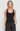 Enza Costa Military Rib Crop Tank in Black