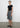 Enza Costa Supima Baby Rib Cropped Tee in Black - Estilo Boutique